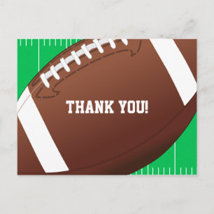 Carte Postale Football Sports Anniversaire Merci