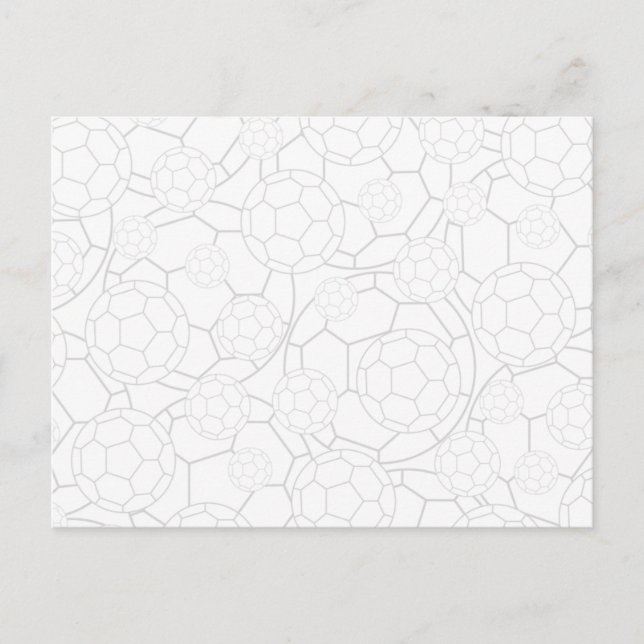 Carte postale Football Tonal (Devant)