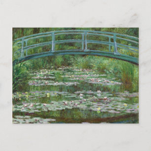 Carte Postale Footbridge Claude Monet Art français