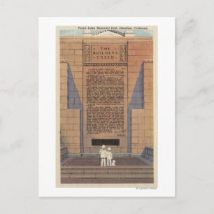 Carte Postale Forest Lawn Memorial Park, Creed de Builder