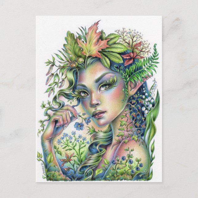 Carte Postale Forest Sprite (Devant)