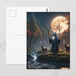 Carte Postale Forêt Assistant