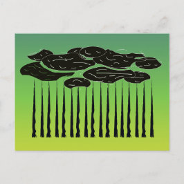 Carte Postale Forêt de coupe