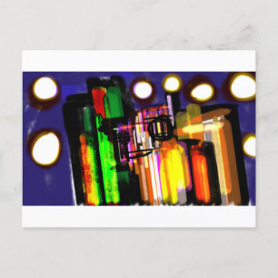 Carte Postale Forêt de loup brumeux