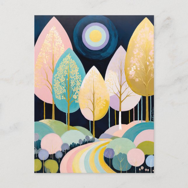 Carte Postale Forêt de Lumina (Devant)