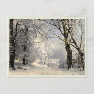 Carte Postale Forêt d'hiver