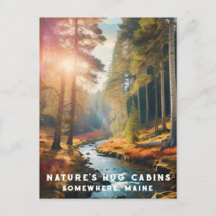 Carte Postale *~* Forêt du Maine - Vacances en cours d'eau AP49