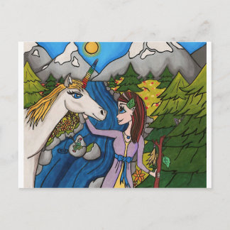 Carte Postale Forêt enchantée