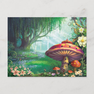 Carte Postale Forêt enchantée