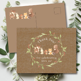 Carte Postale Forêt Enchantée Merci