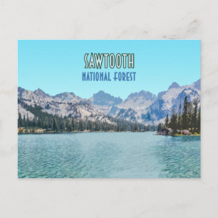 Carte Postale Forêt nationale de Sawtooth Idaho