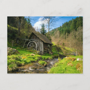 Carte Postale Forêt-Noire Grist Mill Allemagne