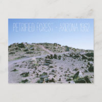Forêt pétrifiée Arizona 1962