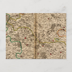 Carte Postale Forêts allemandes