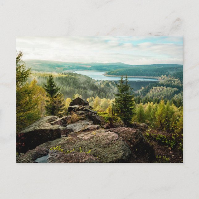 Carte Postale Forêts | Monts Métallifères Allemagne (Devant)