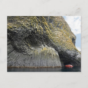 Carte Postale Formation de basalte Columnar, île Akun, Alaska