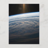 Formations nuageuses dans le sud de l'océan Indien