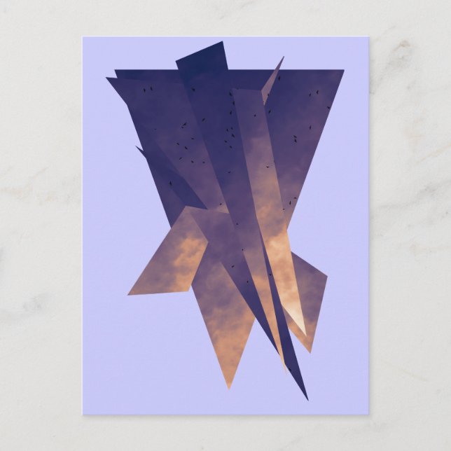 Carte Postale Forme de vol libre (Devant)