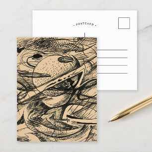 Carte Postale Formes abstraites   Rudolf Bauer