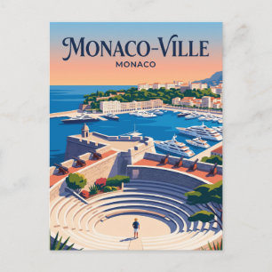 Carte Postale Fort Antoine Monaco
