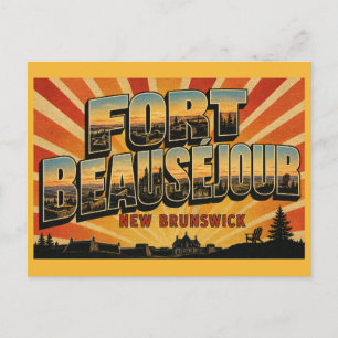 Carte Postale Fort Beauséjour – Fort Cumberland National 