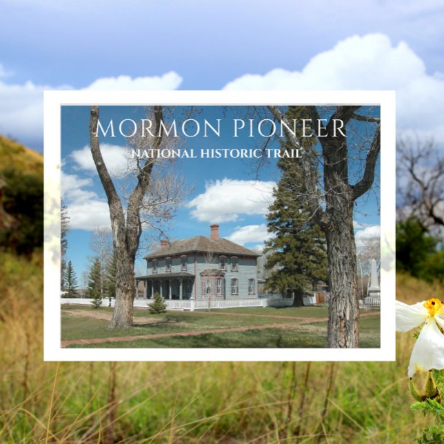 Carte Postale Fort Bridger, Mormon Pioneer Historic Trail. OUI (Créateur téléchargé)