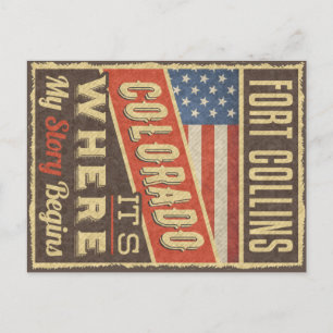 Carte Postale Fort Collins Colorado