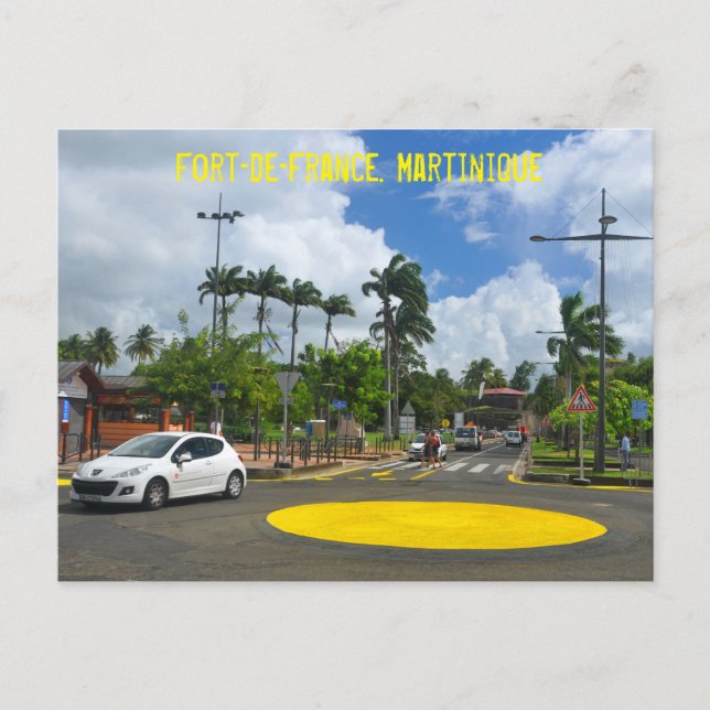 Carte Postale Fort-de-France Martinique (Devant)