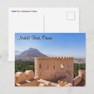 Carte Postale Fort de Nakhl, Oman