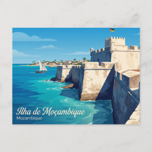 Carte Postale Fort de San Sebastian Mozambique