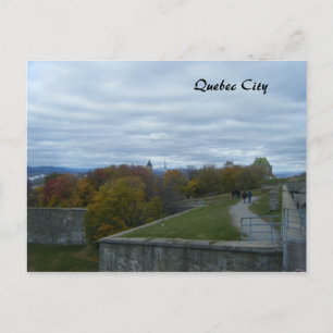 Carte Postale Fort Grounds Vieux Québec