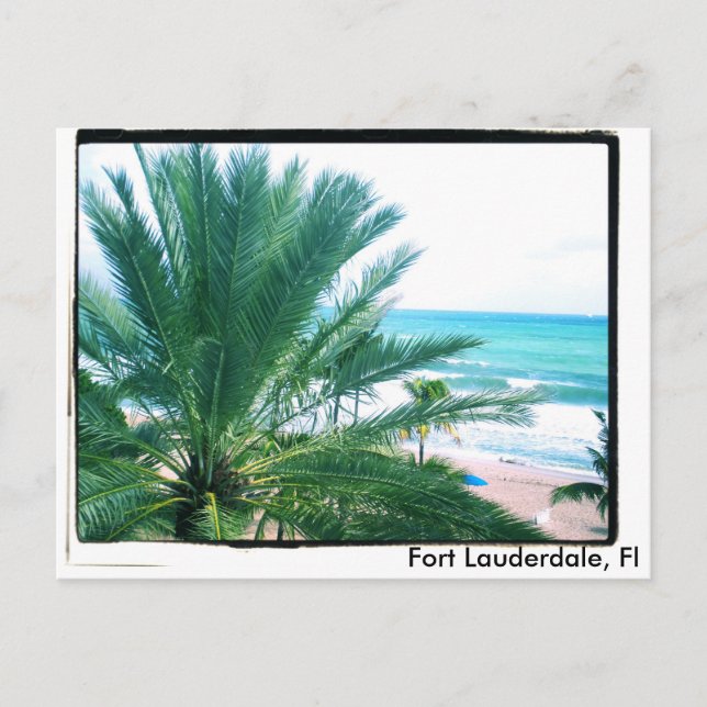 Carte Postale Fort Lauderdale, Fl (Devant)