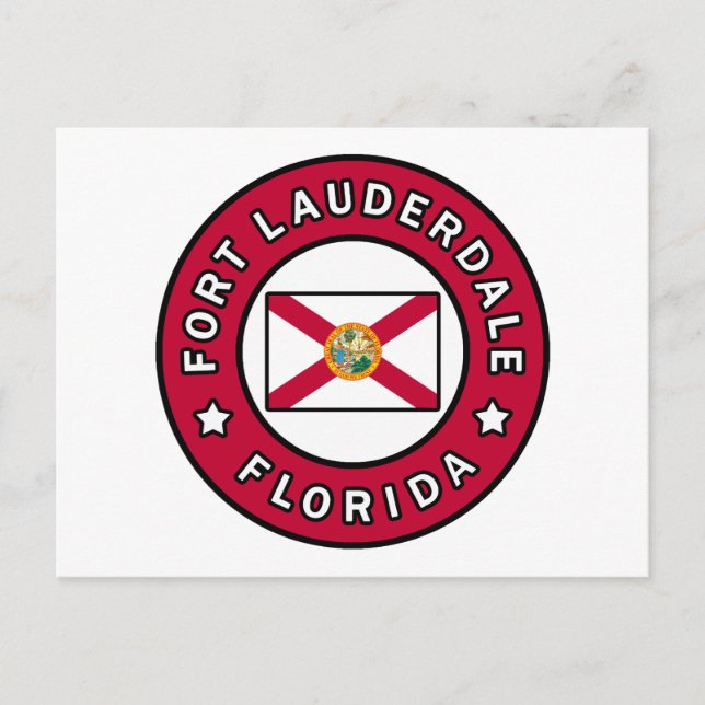 Carte Postale Fort Lauderdale Floride (Devant)