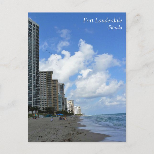 Carte Postale Fort Lauderdale, Floride (Devant)
