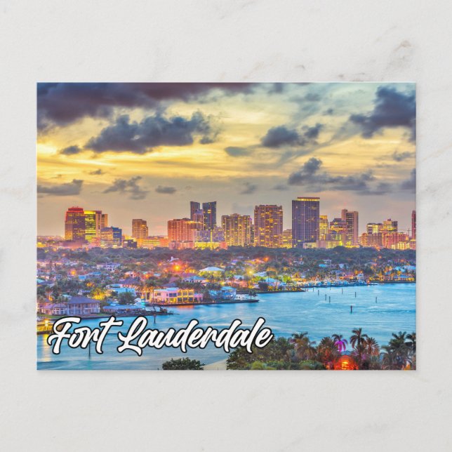 Carte Postale Fort Lauderdale, Floride, USA (Devant)
