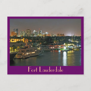 Carte Postale Fort Lauderdale, La Venise des Amériques