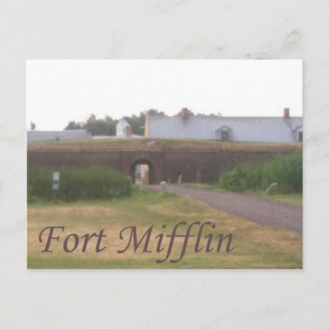CARTE POSTALE FORT MIFFLIN (Devant)