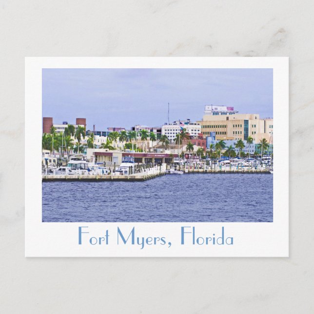 Carte Postale Fort Myers, Floride, États-Unis (Devant)