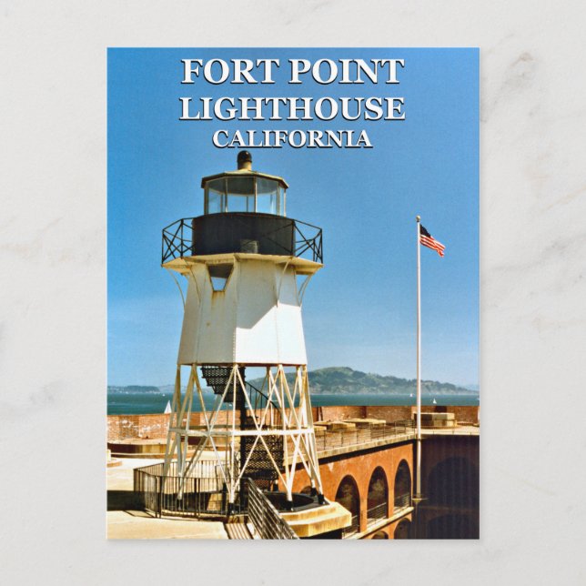 Carte Postale Fort Point Lighthouse, California (Devant)