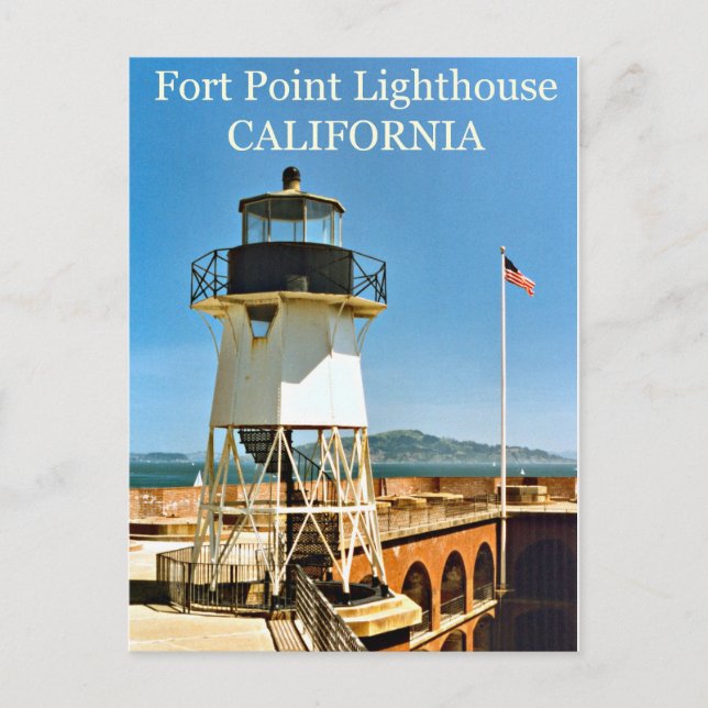Carte Postale Fort Point Lighthouse, California (Devant)