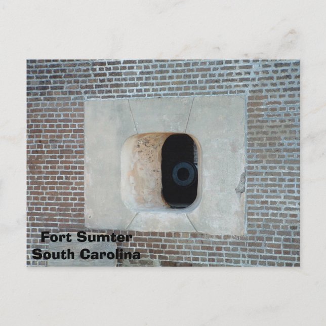 Carte Postale Fort Sumter (Devant)