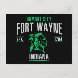 Carte Postale Fort Wayne