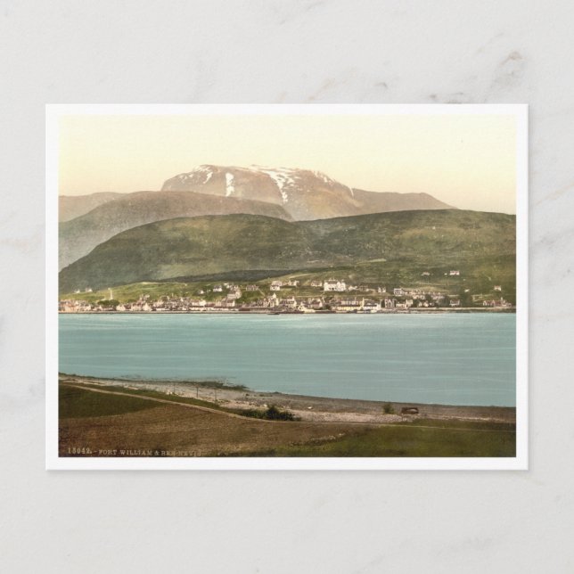 Carte Postale Fort William et Ben Nevis, Inverness, Écosse (Devant)