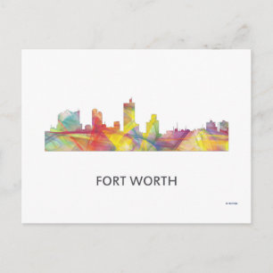 CARTE POSTALE FORT WORT, TEXAS WB1 -