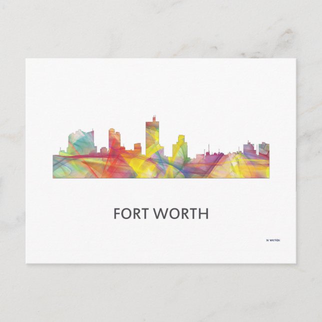 CARTE POSTALE FORT WORT, TEXAS WB1 - (Devant)