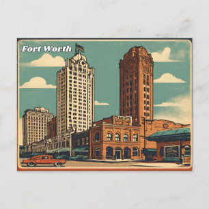Carte Postale Fort Worth Texas
