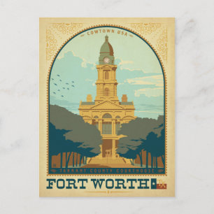Carte Postale Fort Worth, TX