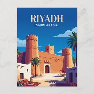 Carte Postale Forteresse de Masmak en Arabie Saoudite