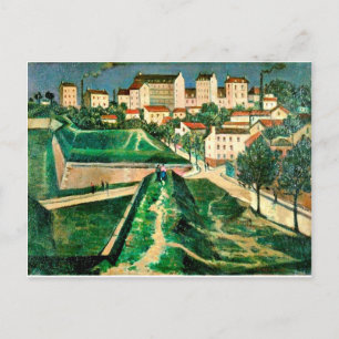 Carte Postale Fortification de Paris par C.R.W. Nevinson, 1913