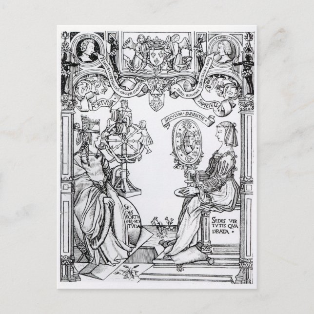 Carte Postale Fortune et sagesse (Devant)
